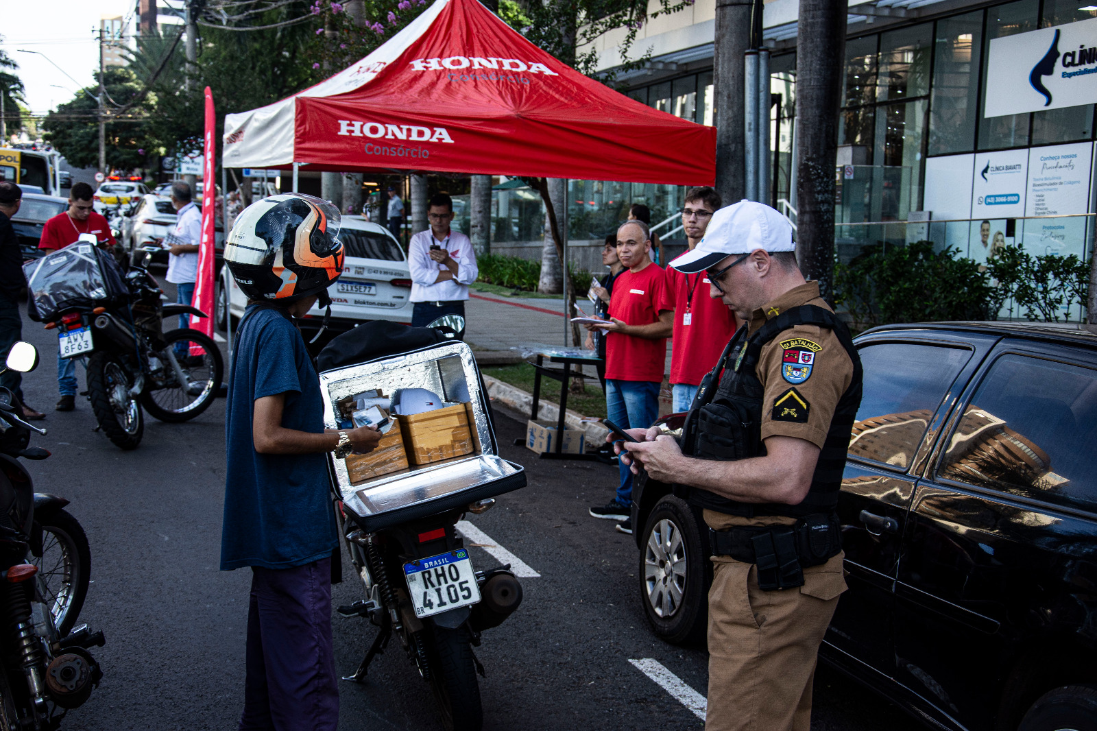 Blokton realiza parcerias para conscientizar motoristas